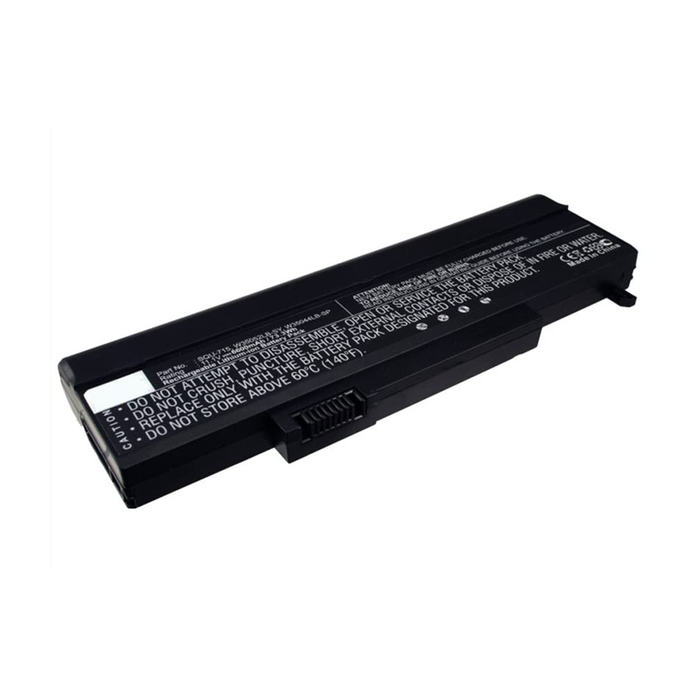 Synergy Digital Replacement Laptop Battery for Gateway 1BTIZZZ0TAT/1BTIZZZ0TAU/1BTIZZZ0TAV/2524264 - 11.1V Li-ion 6600mAh Long-Lasting Power - Perfect for Work, Travel & Remote Learning