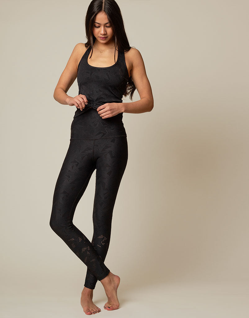 Superstar Jacquard Tank Top for Women - Breathable & Stylish Summer Casual Wear - Perfect for Gym, Yoga, and Everyday Outfits