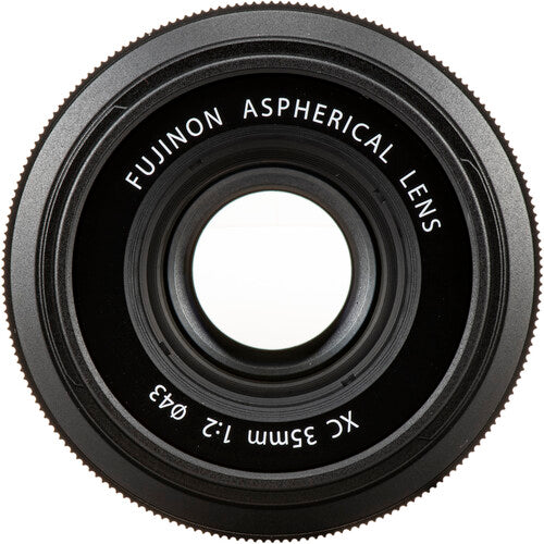 FUJIFILM XC 35mm f/2 Prime Lens for X-Mount Cameras - Black | Perfect for Portrait, Street & Low-Light Photography