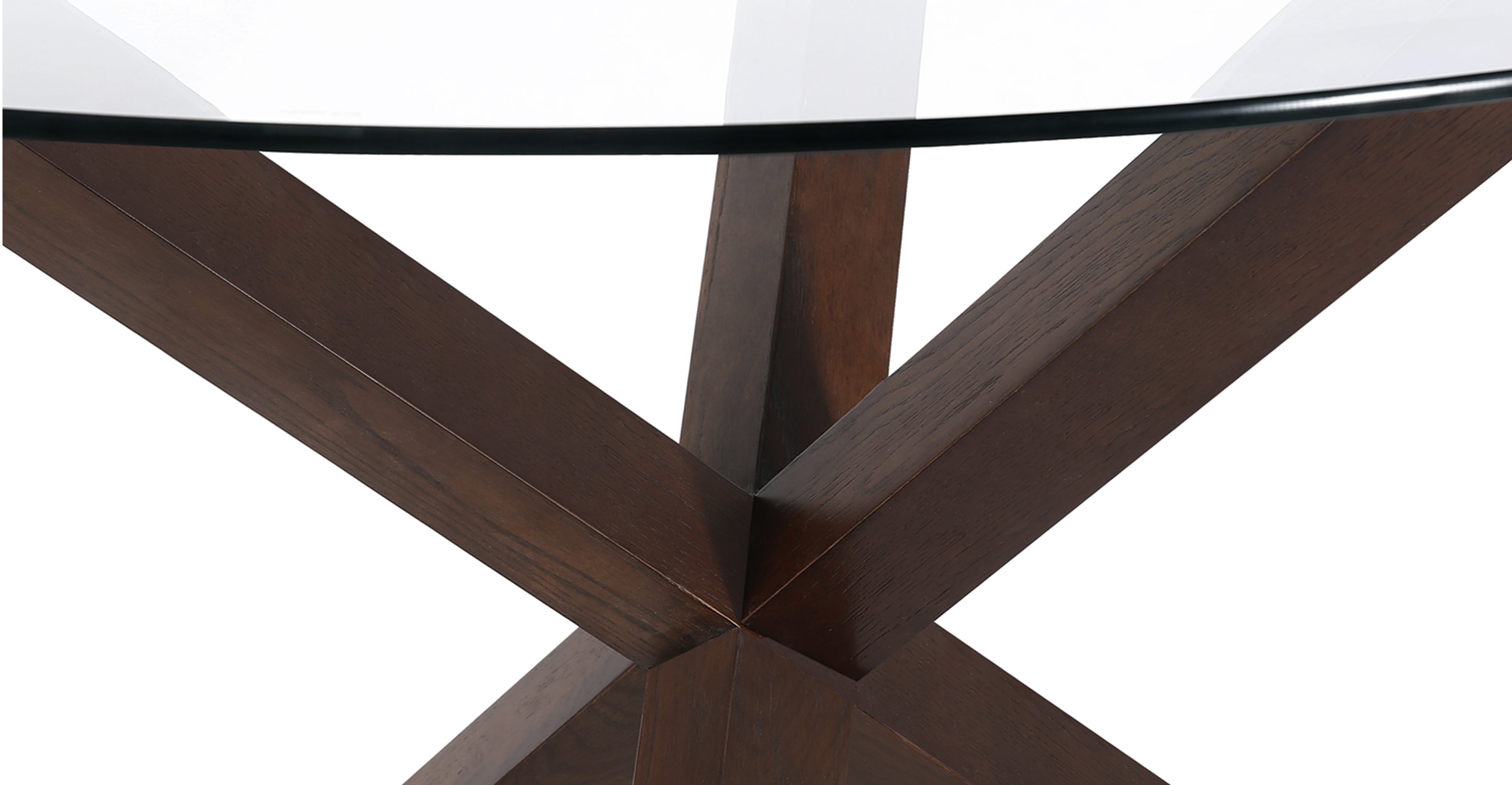 Kennedy 37.4 Inch Round Dining Table - Modern Wood Kitchen Table for Small Spaces - Perfect for Breakfast Nook, Apartment Dining, and Cozy Family Meals