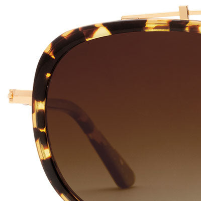 BRETON Zulu 24K Gold Polarized Sunglasses - UV Protection for Driving, Fishing & Outdoor Activities