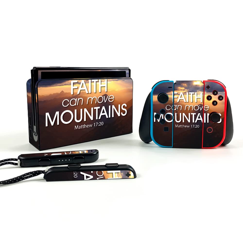 MightySkins Protective Vinyl Decal Wrap for Nintendo Switch OLED - Durable, Customizable Skin Cover | Easy to Apply & Remove | Made in USA | Perfect for Gaming, Travel & Personalization