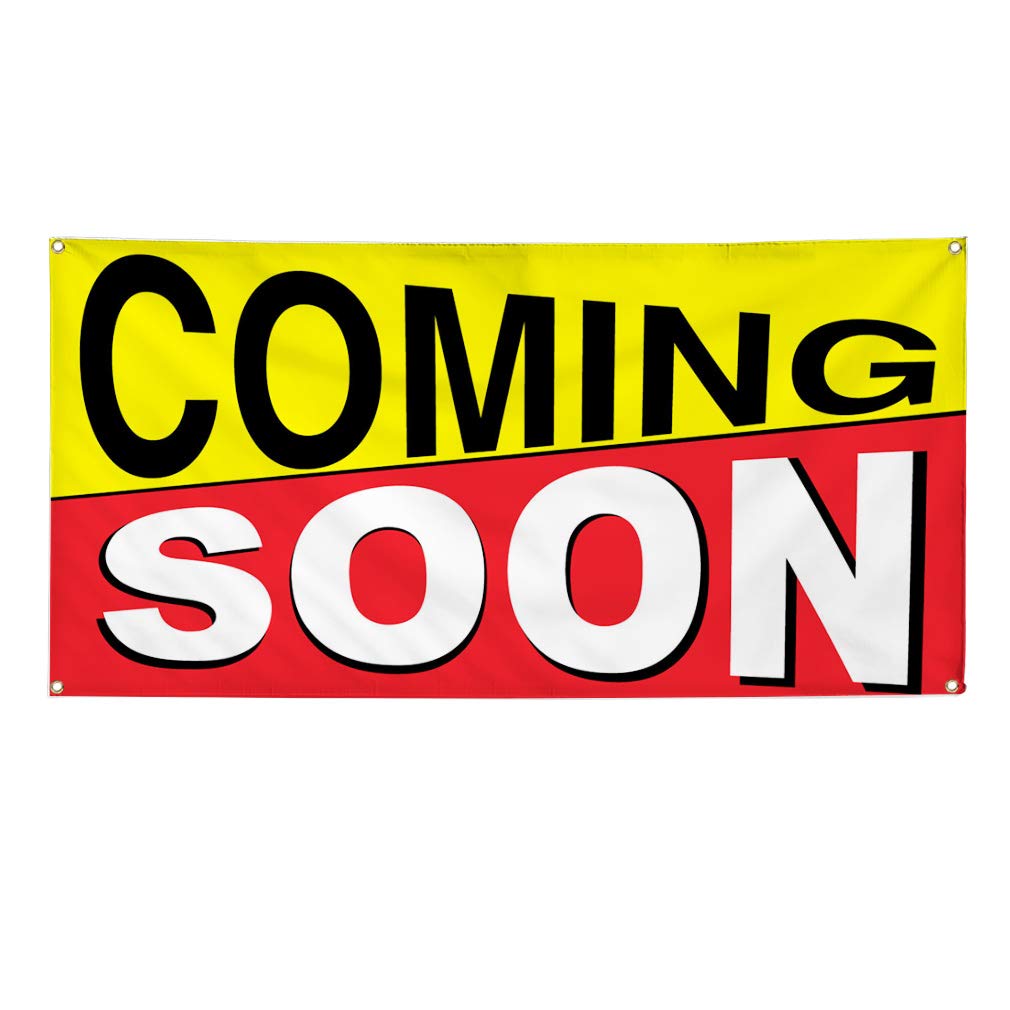 Vinyl Banner - Multiple Sizes (60x144 Inches) | Weatherproof Business & Industrial Yard Signs with 10 Grommets | Perfect for Outdoor Advertising, Storefronts, and Event Signage