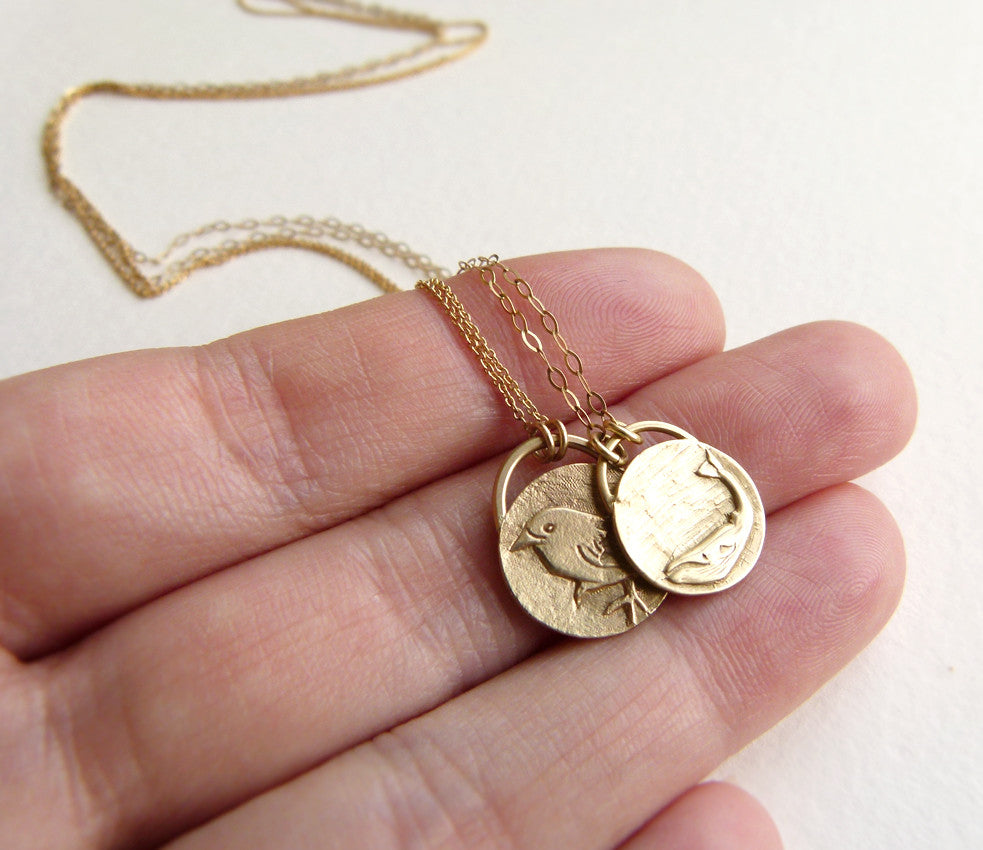 Elegant 14K Gold Bird Necklace for Women - Dainty Jewelry Gift for Her - Perfect for Everyday Wear & Special Occasions