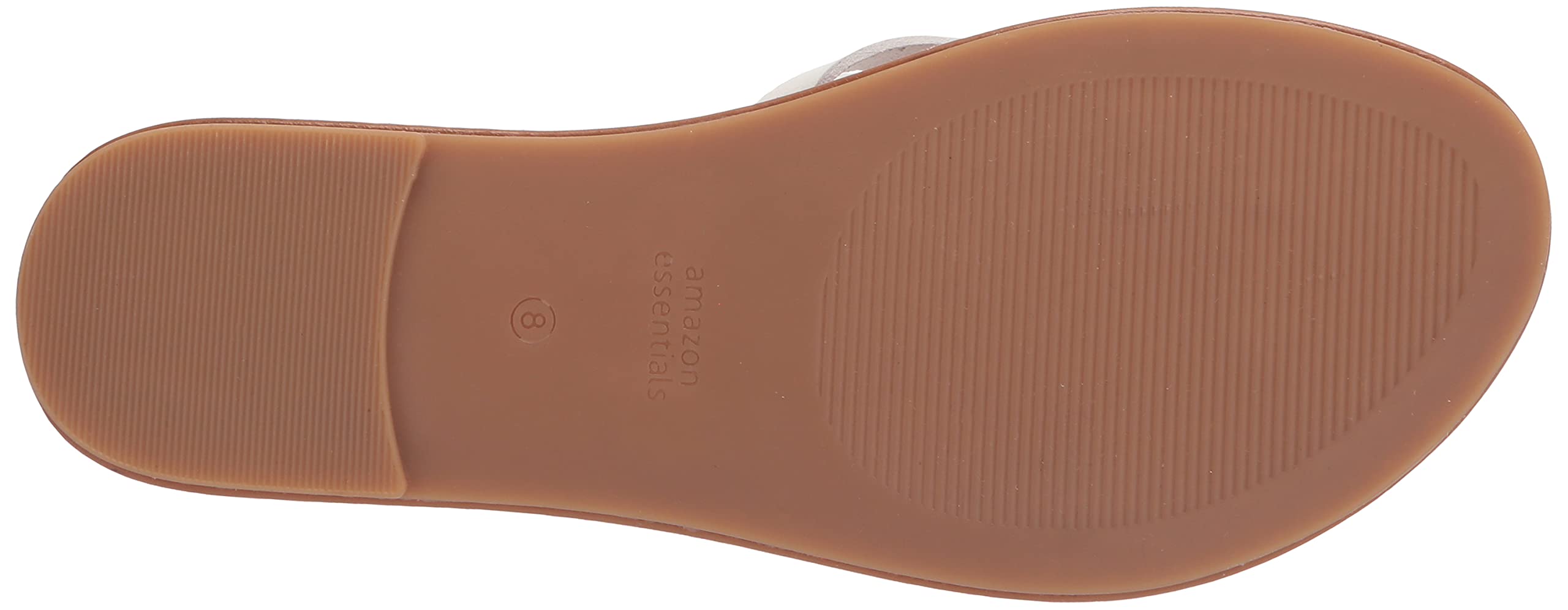 Amazon Essentials Women's Casual Strappy Sandals - Comfortable Summer Flat Sandals for Women, Breathable Lightweight Beach Walking Shoes | Perfect for Vacation, Poolside, and Everyday Wear