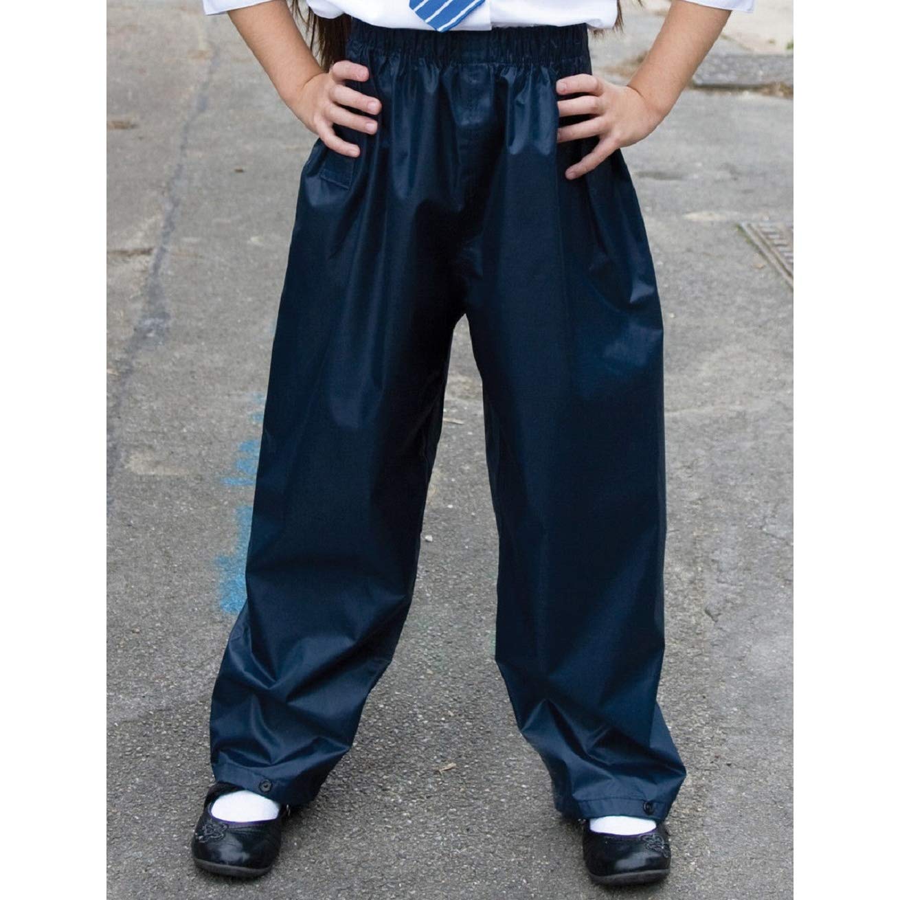 Core Kids StormDri Waterproof Rain Over Pants for Boys - Outdoor Play, School & Rainy Day Protection