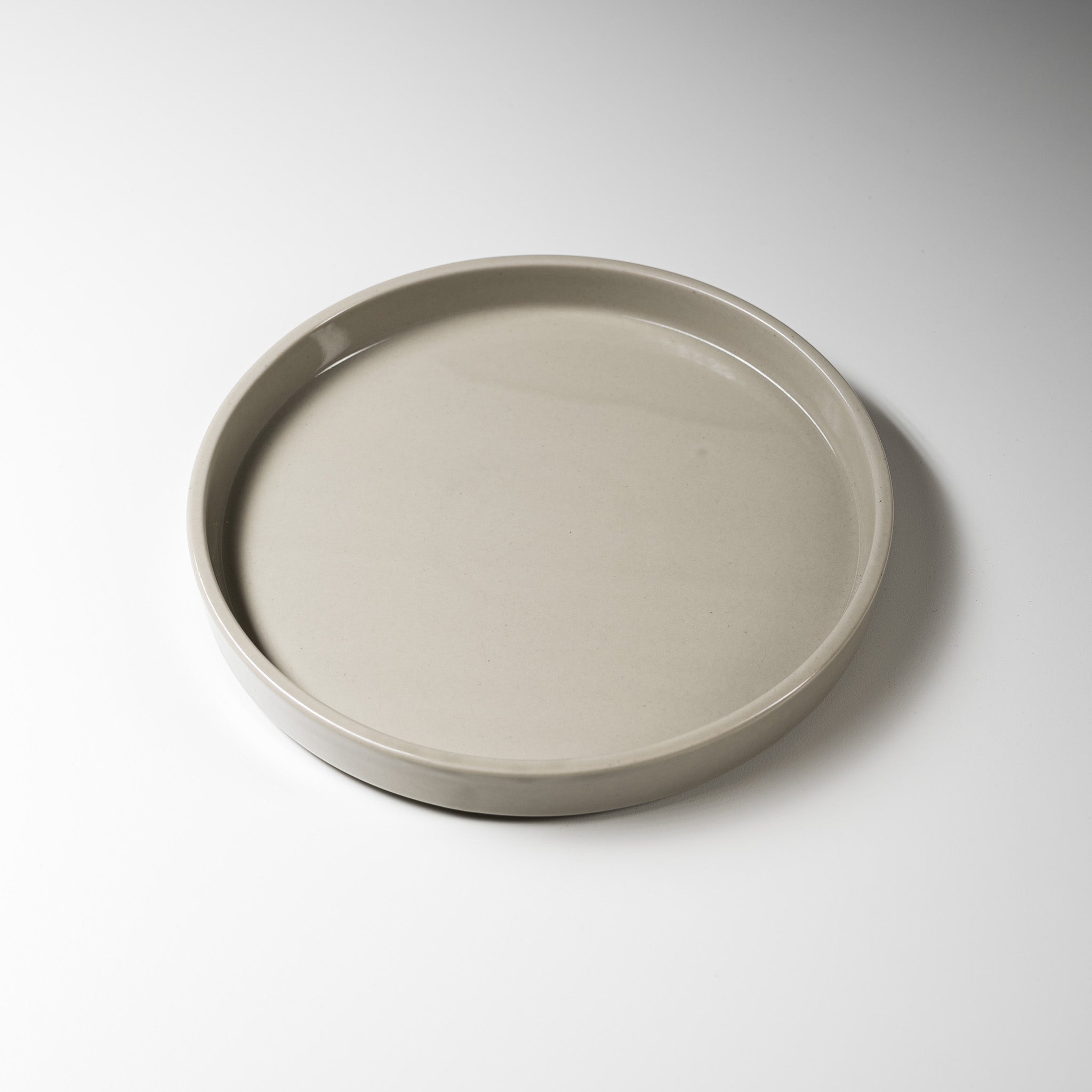 Moderato Ceramic Dinner Plate 7.5 Inches - Elegant White Porcelain Dish for Dining, Serving & Decor - Perfect for Restaurants, Weddings & Home Tableware
