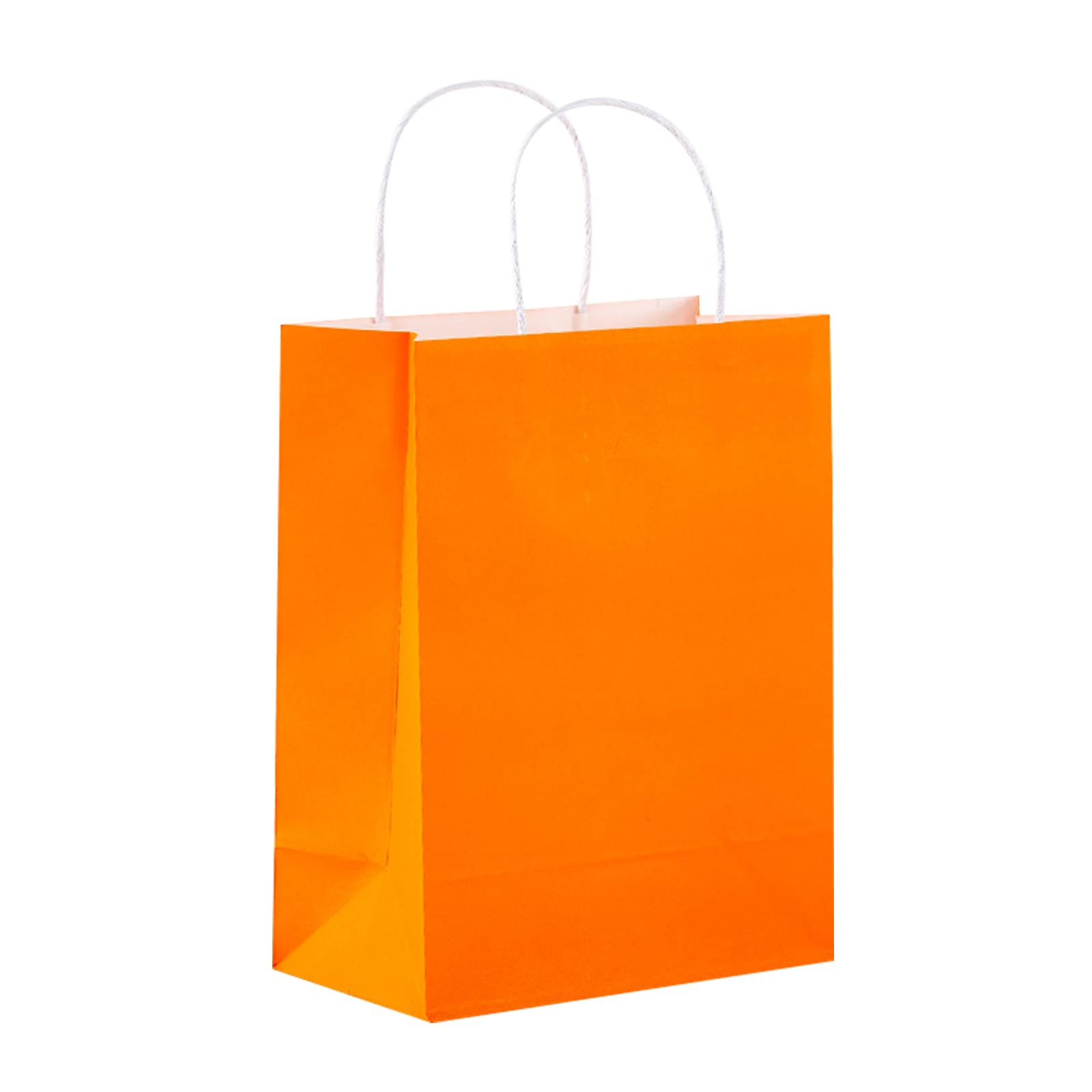 100 Pcs Kraft Paper Gift Bags with Handles - 9x6x3x8 Inch Bulk Gift Bags for Christmas, Baby Showers, Thanksgiving, Halloween, Easter, Mother's Day & Weddings | Perfect for Party Favors, Bridal Showers & Holiday Gift Wrapping