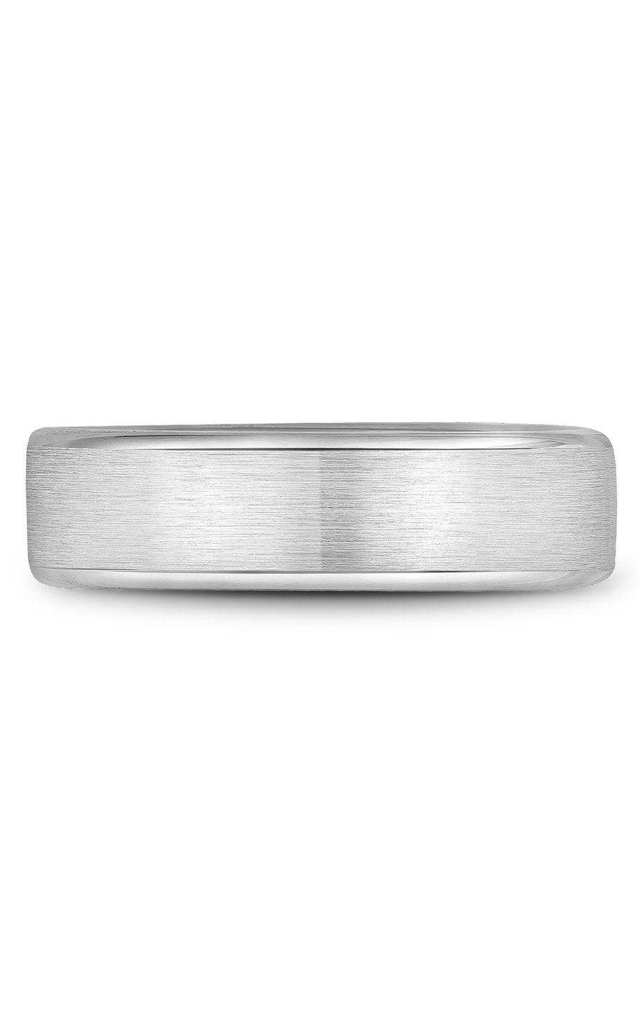 Bleu Royale Men's Wedding Band RYL 037WR65 - Elegant 14K White Gold Ring for Grooms & Engagement - Perfect for Weddings, Anniversaries & Special Occasions
