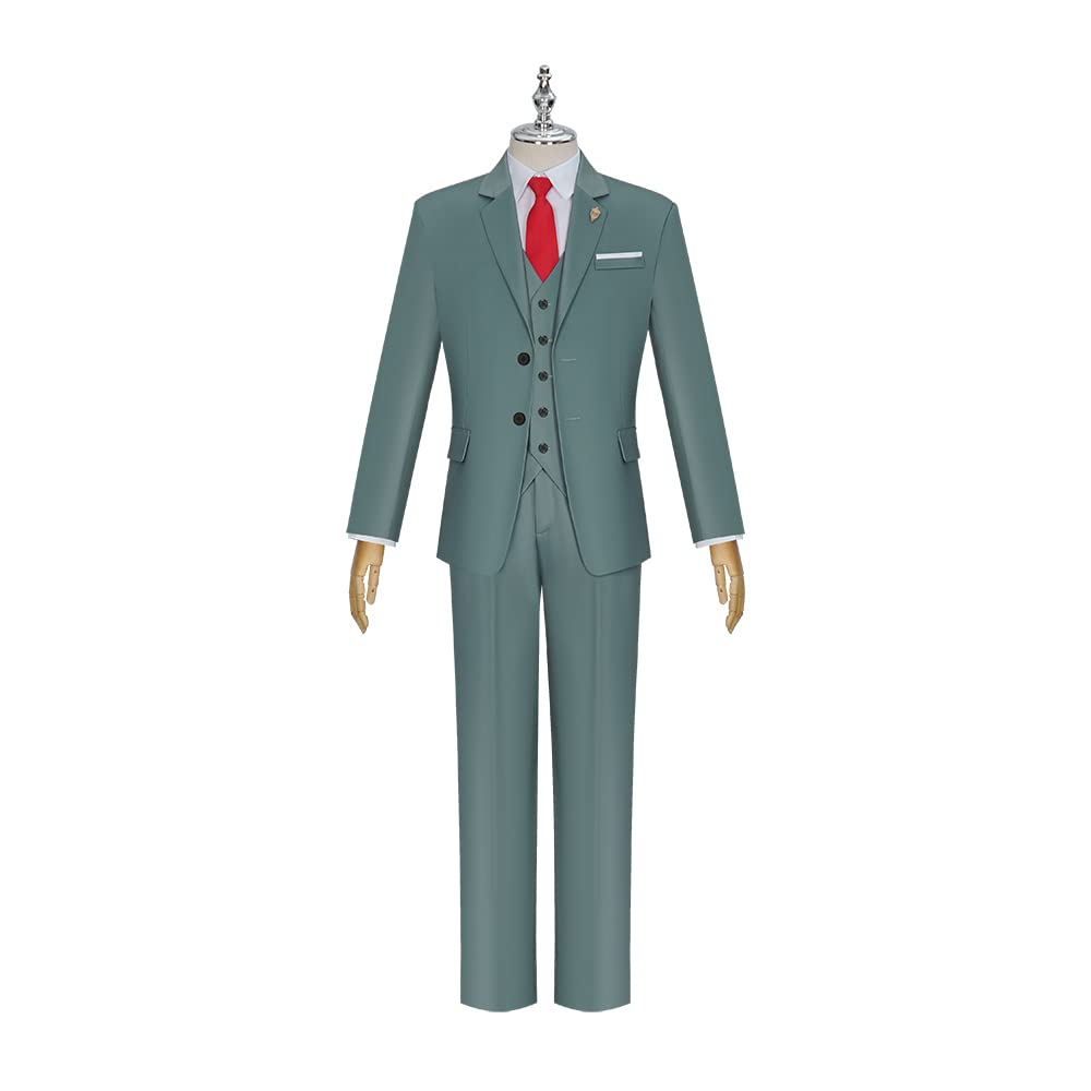 Spy x Family Loid Forger Cosplay Costume for Men & Boys - Anime Halloween Comic-Con Party Outfit | Perfect for Cosplay Events, Halloween, and Anime Conventions