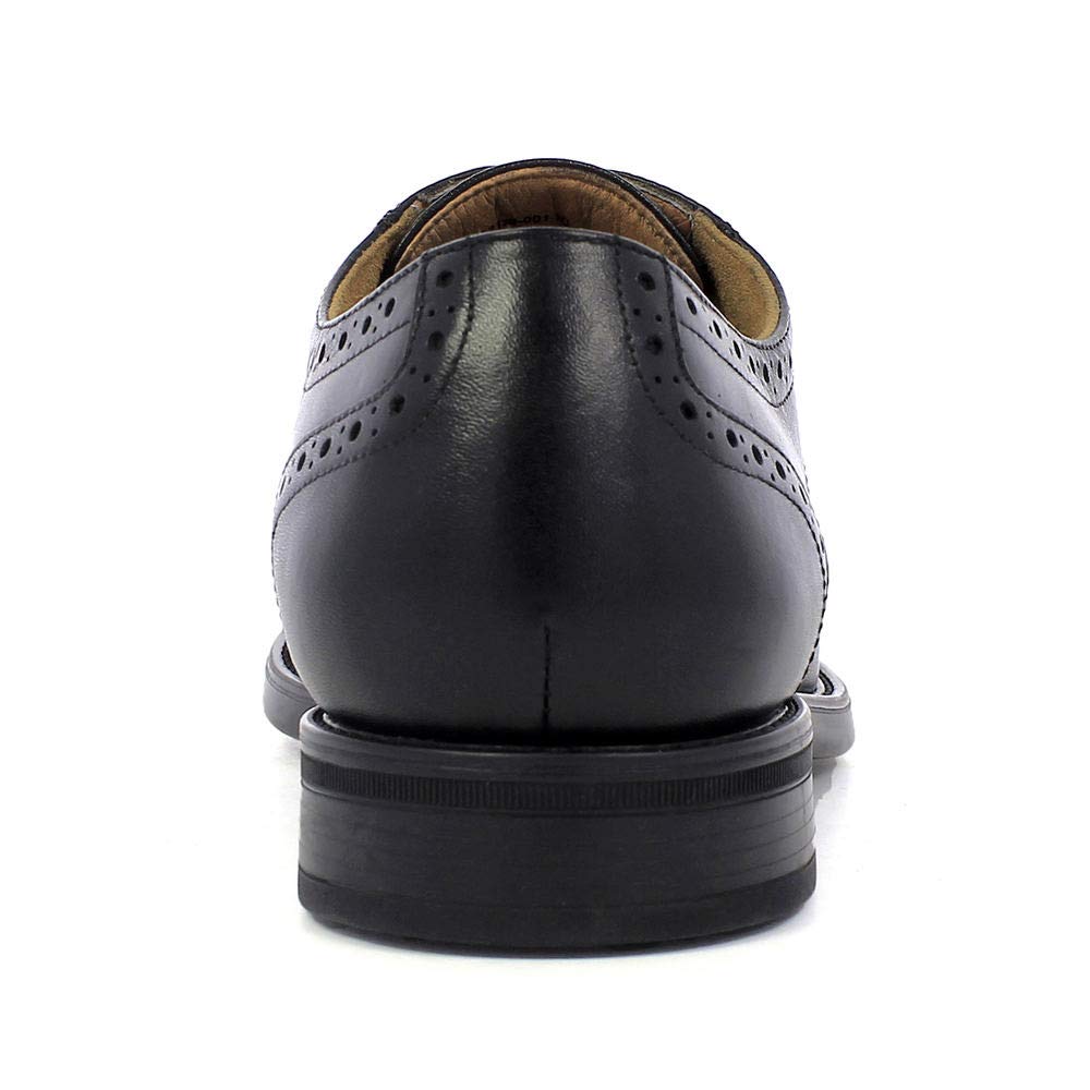 Florsheim Men's Midtown Wingtip Oxford Dress Shoes - Classic Business & Formal Wear for Office, Weddings & Special Occasions