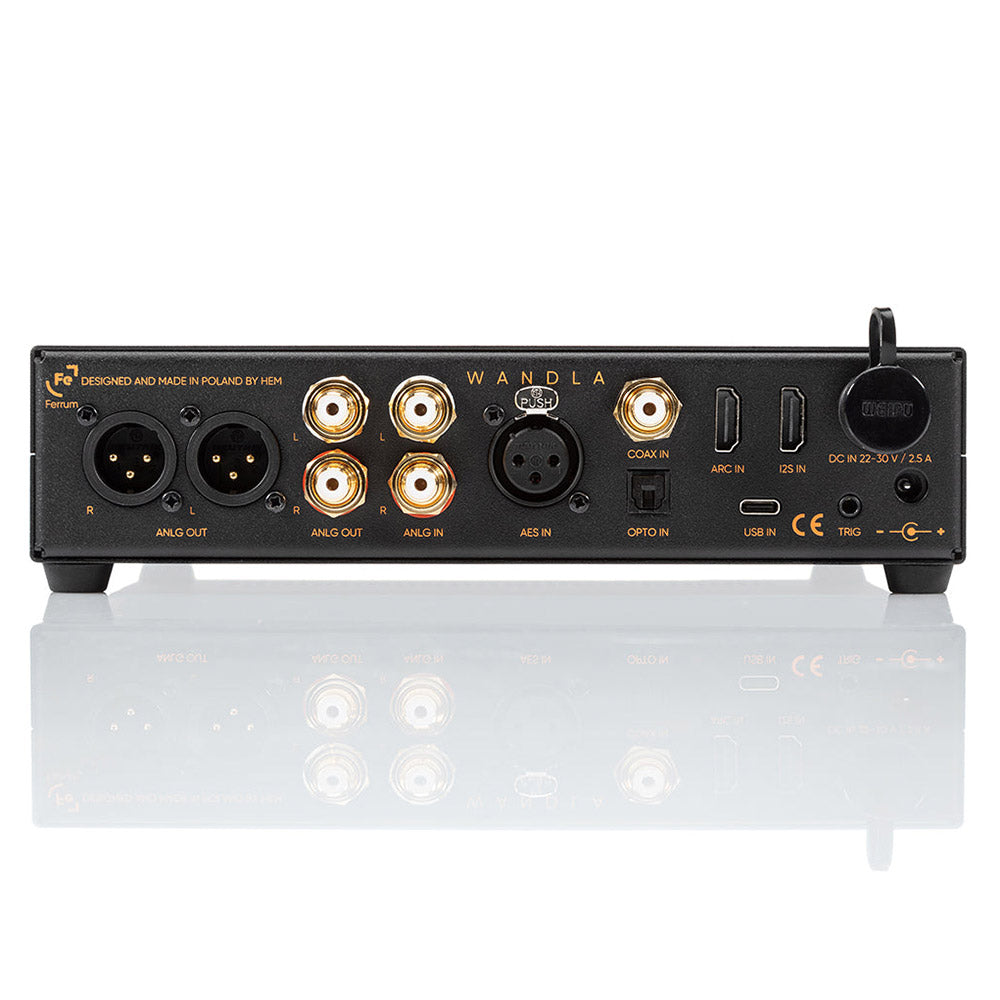 Ferrum WANDLA High-Performance DAC & Preamp - Premium Audio Converter for Home Studio & Hi-Fi Systems - Perfect for Audiophiles & Music Producers
