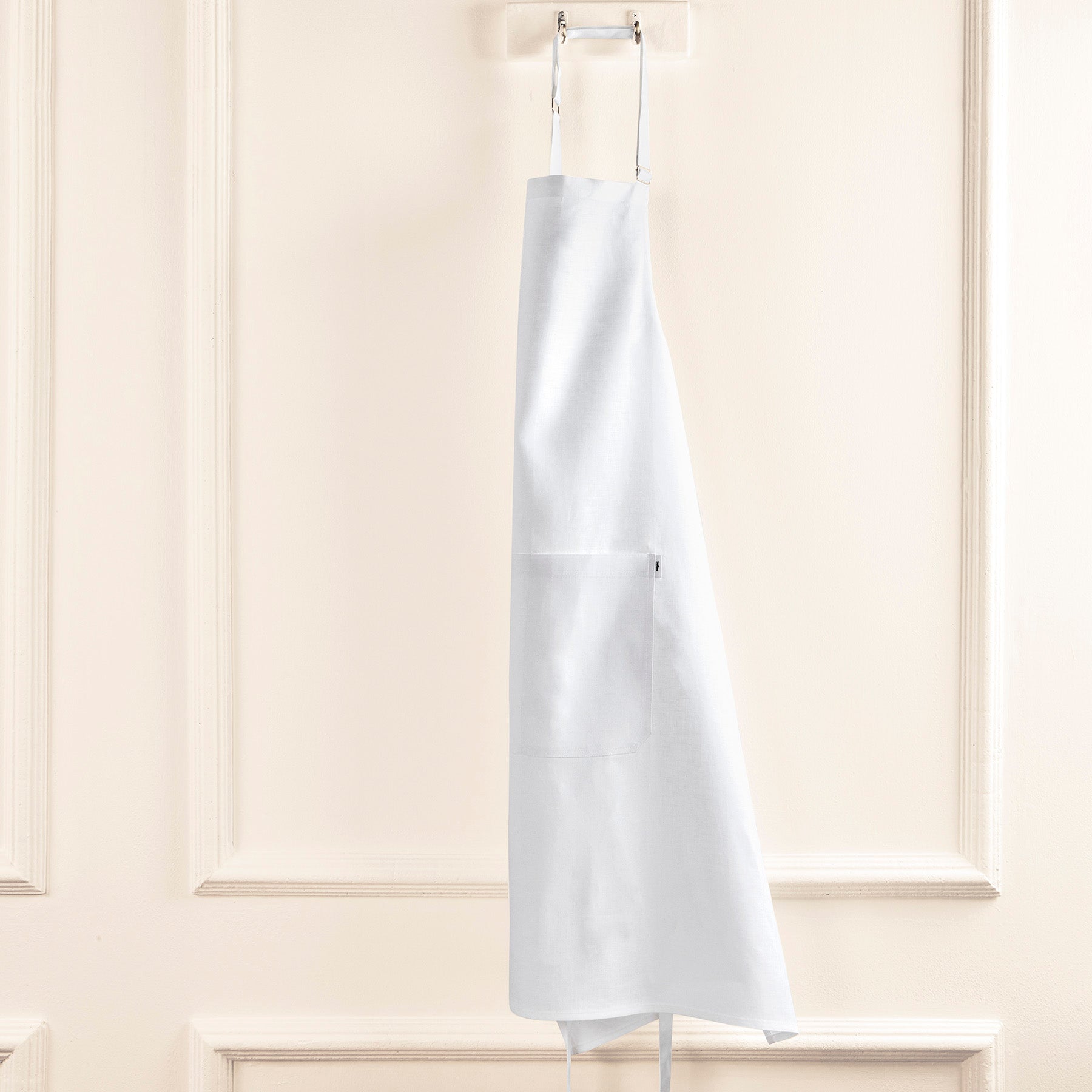 Premium Linen Full Midi Apron for Cooking, Baking & Grilling - Adjustable Waist & Pockets - Perfect for Chefs, Home Cooks & BBQ Enthusiasts
