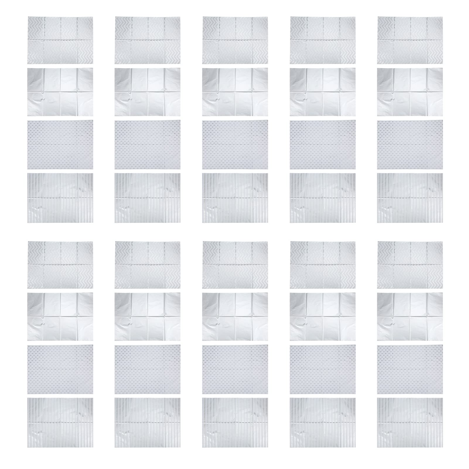 Eco-Friendly Recyclable Silver Pattern Tissue Wrapping Paper for Party Gifts, Birthdays, Christmas & Special Occasions | Sustainable Gift Wrap Solution