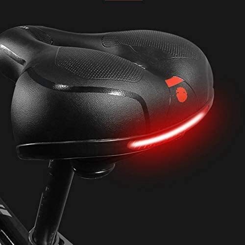 KDKDA Waterproof Bike Saddle - Universal Comfort Bicycle Seat with Soft Padded Cushion for Men & Women | Perfect for Road Bikes, Mountain Bikes & Commuting
