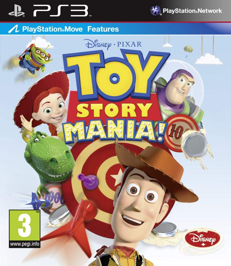 Toy Story Mania for PS3 - Disney Interactive Video Game | Fun Family & Kids Adventure Game for PlayStation 3