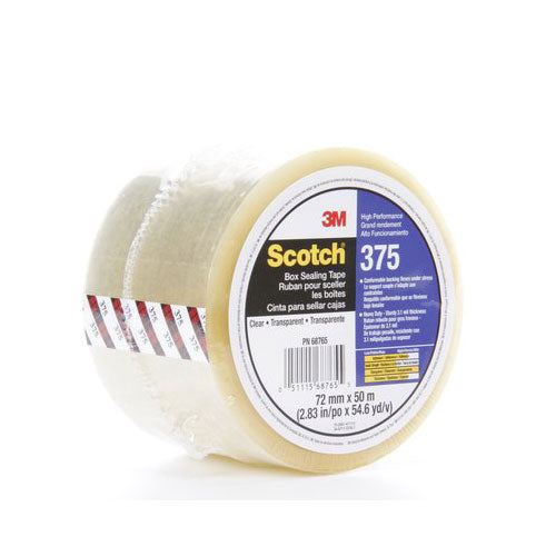 3M Scotch 68765 High Performance Box Sealing Tape - 72mm x 50m (2.83