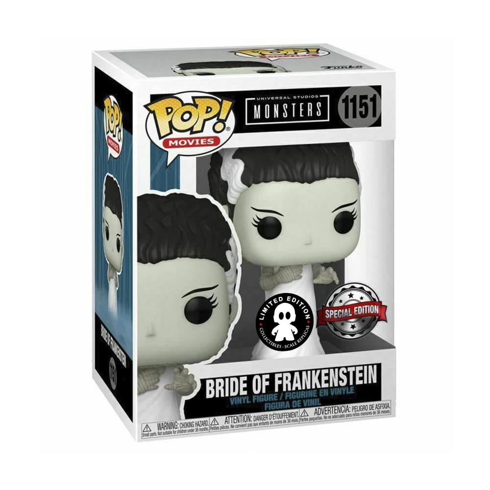 Funko Pop Universal Monsters Bride of Frankenstein 1935 Collectible Vinyl Figure - Perfect for Horror Fans, Movie Collectors & Home Decor