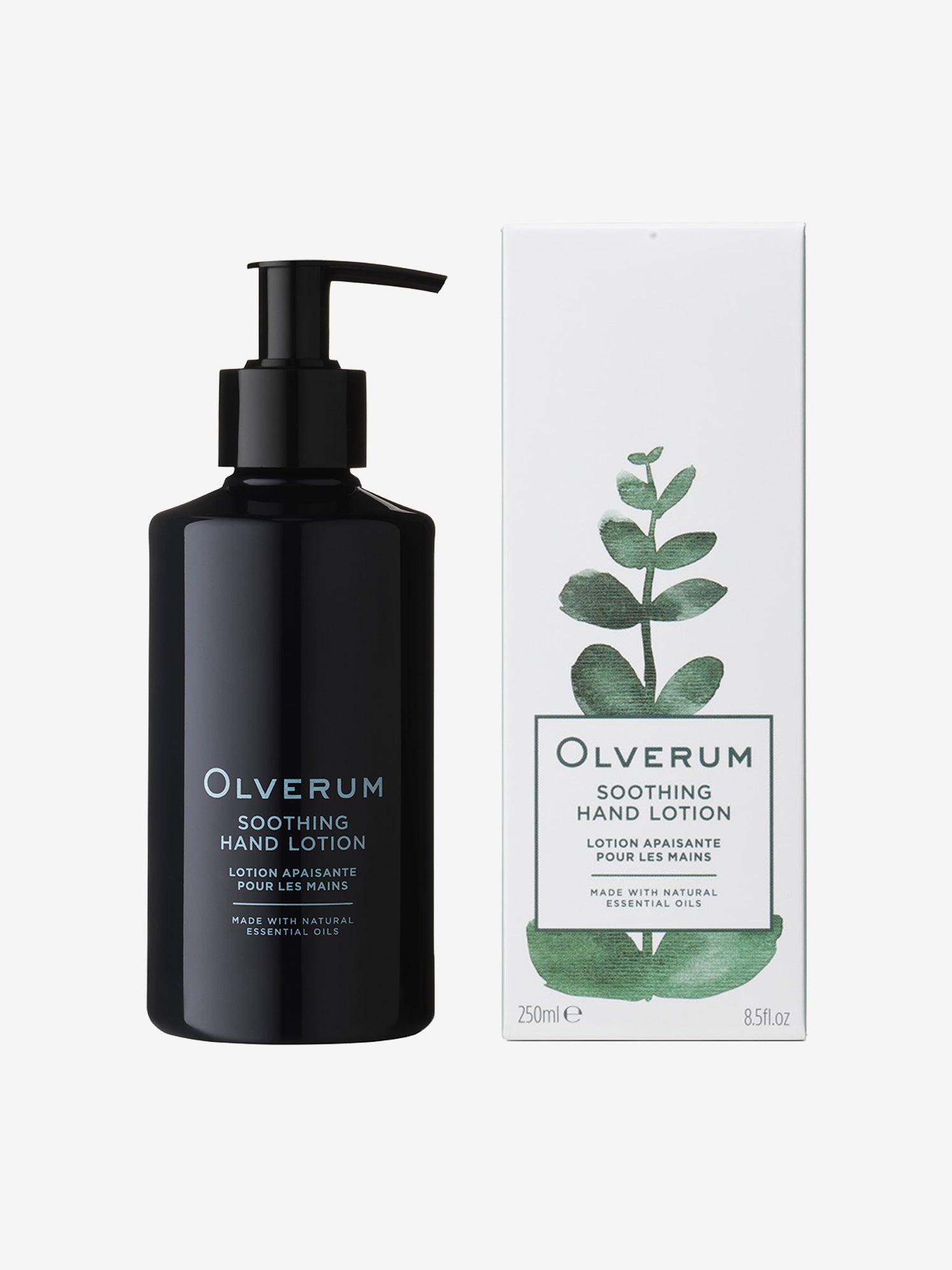 Olverum Soothing Hand Lotion for Dry Skin - Natural Moisturizing Cream with Aloe Vera & Vitamin E - Perfect for Daily Hydration, Office Use & Travel