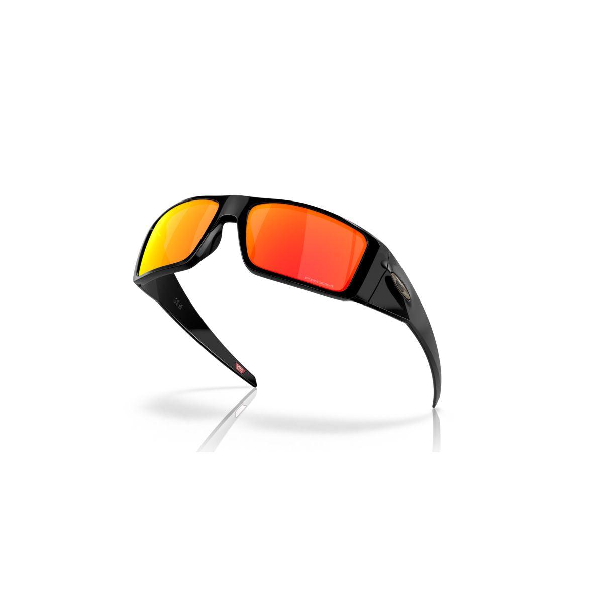Oakley Heliostat Sunglasses Polished Black with Prizm Ruby Lens - 0OO9231 923106 - Perfect for Running, Cycling & Outdoor Sports