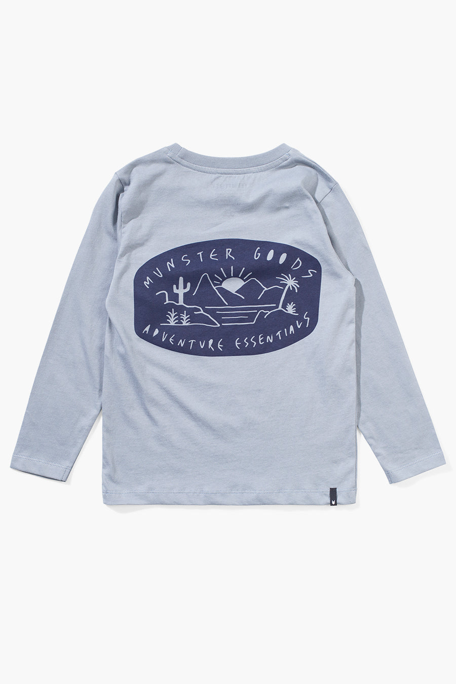 Boys Munster Kids Island Mid Blue T-Shirt - Comfortable & Stylish Casual Wear for School, Play & Everyday Outfits