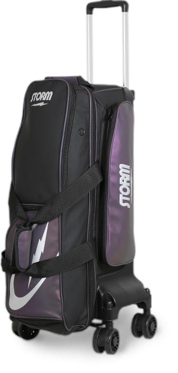 Storm 3 Ball Rolling Thunder Checkered Bowling Bag - Durable Bowling Accessory for League & Tournament Players - Perfect for Bowling Alleys & Sports Clubs