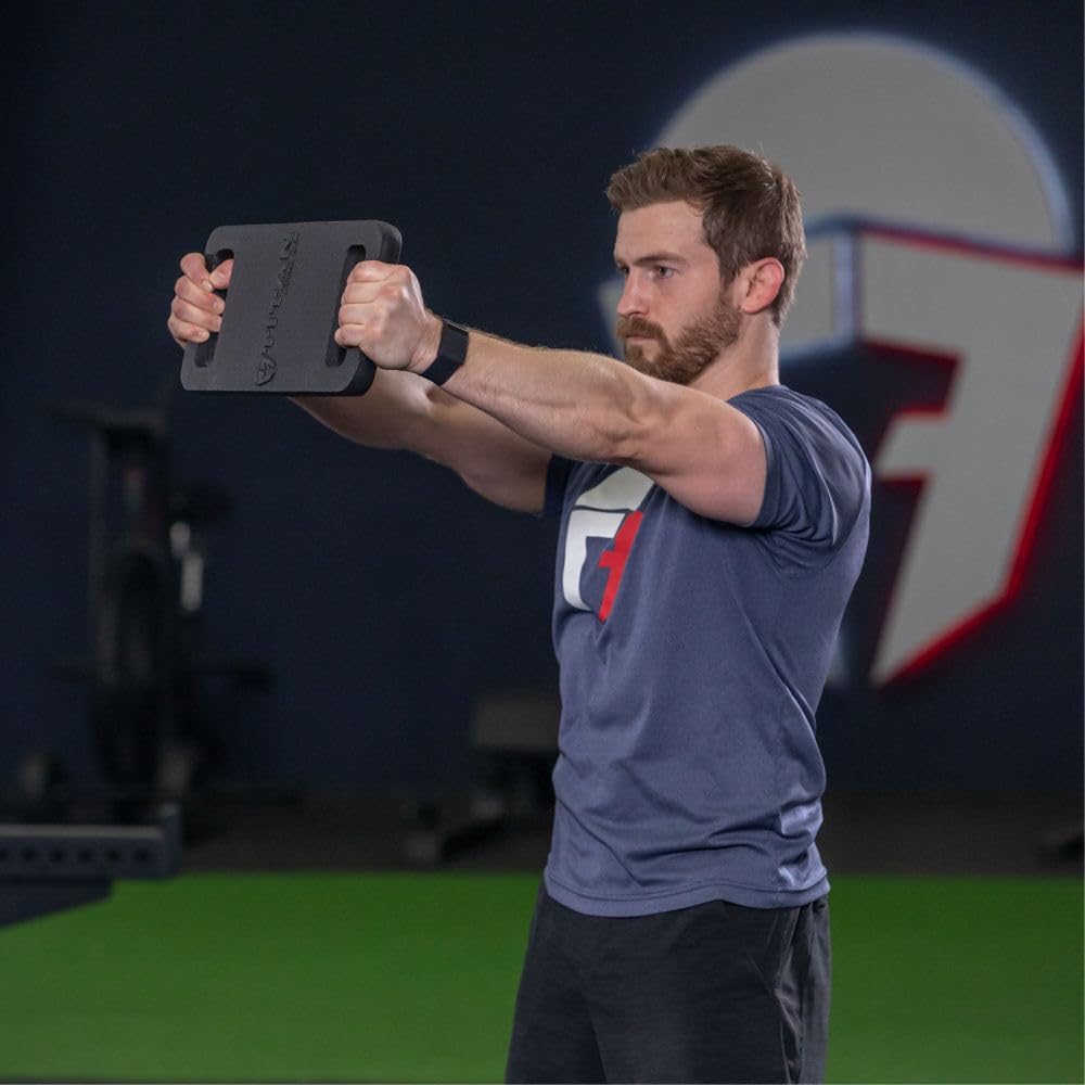 Titan Fitness Cast Iron Ruck Weight Plate - Single Wide Handle for Strength Training | Smooth Round Edges for Comfort | Perfect for Backpack Weight Training, Posture Stability & Home Gym Workouts | Ideal for CrossFit, Rucking & Functional Fitness Training