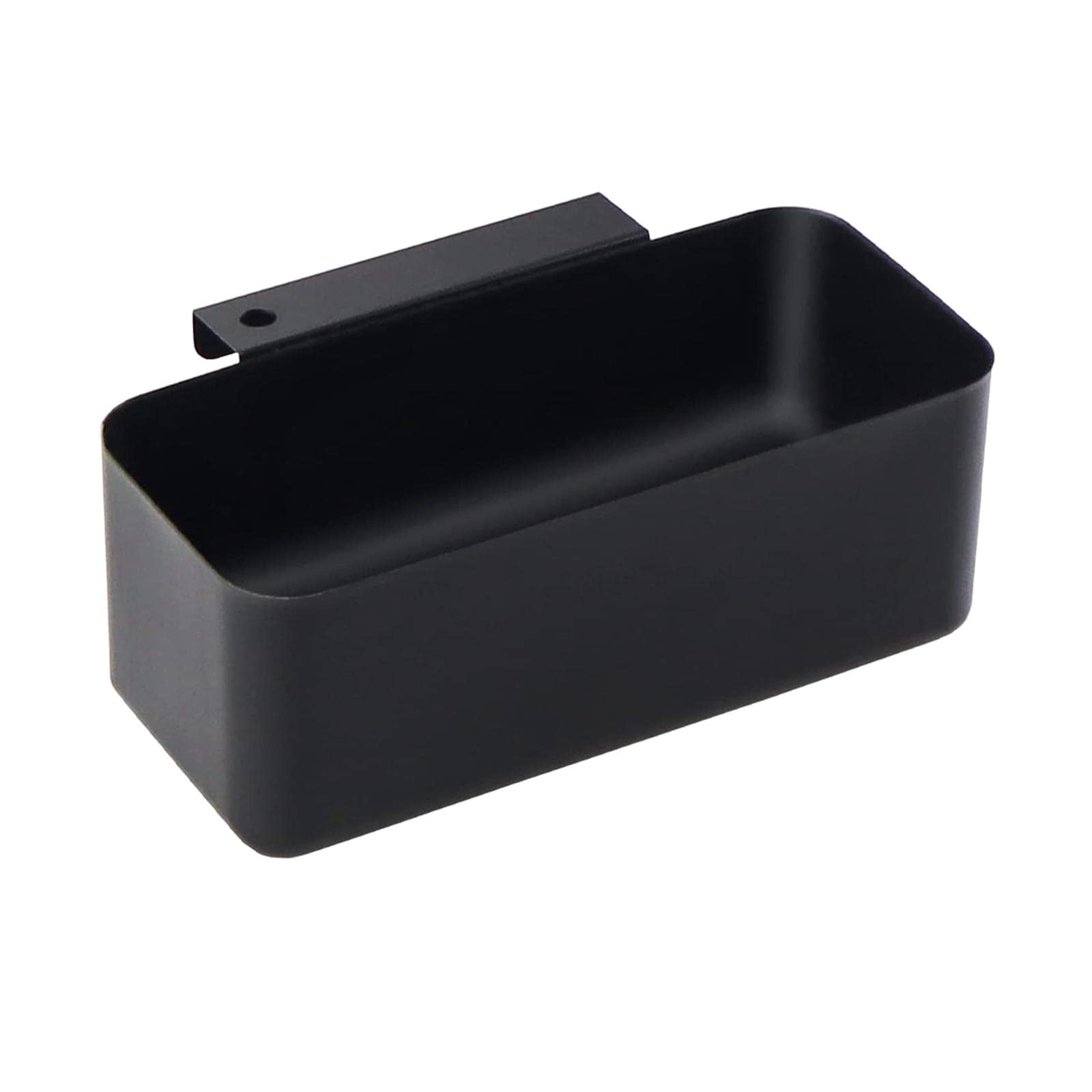 SM SunniMix Griddle Grease Catcher - Professional Grease Cup & Drip Pan Holder for Stove Griddles - Heavy Duty Grease Collection Pan for Grills, Black - Perfect for Outdoor BBQ, Camping & Kitchen Cooking