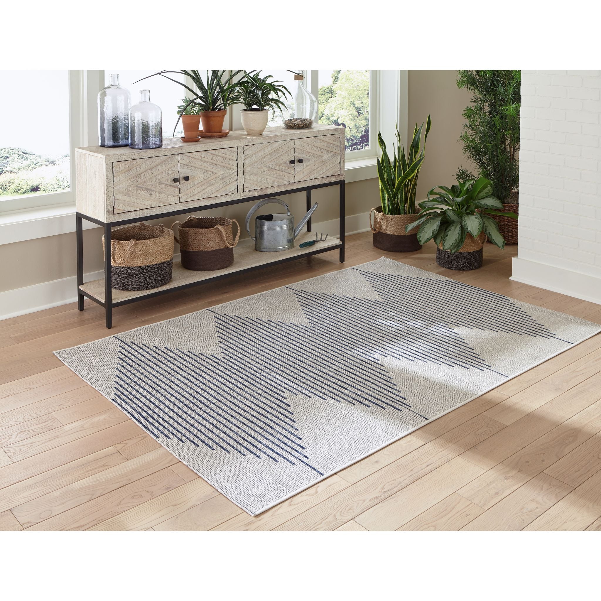 Alverno 8'x10' Area Rug - Soft, Non-Slip Living Room Carpet for Home Decor | Perfect for Bedroom, Dining Room & Office