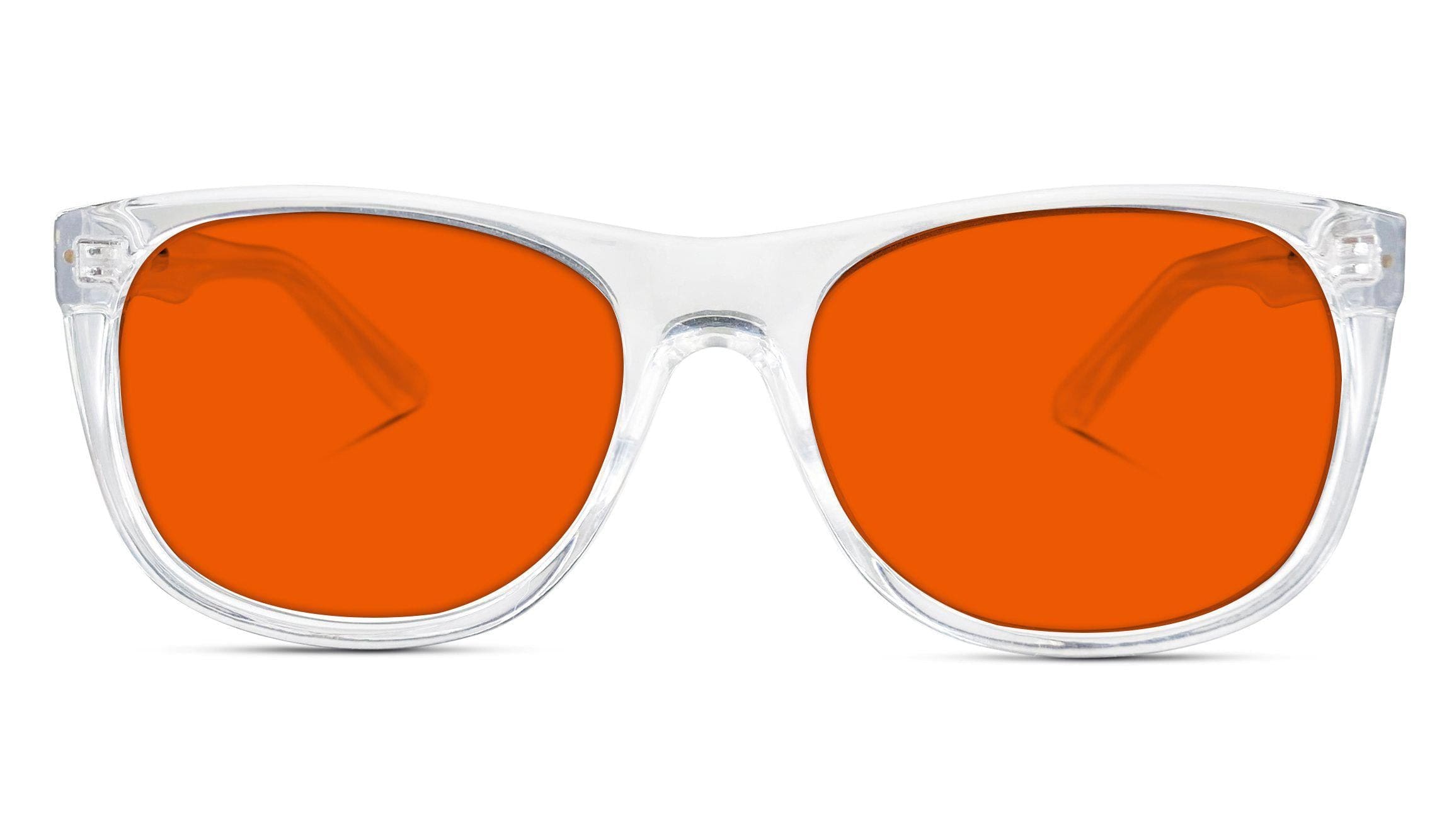 Blue Light Blocking Glasses for Kids - Nightfall Crystal Frame - Reduce Eye Strain & Improve Sleep - Perfect for Studying, Gaming & Screen Time