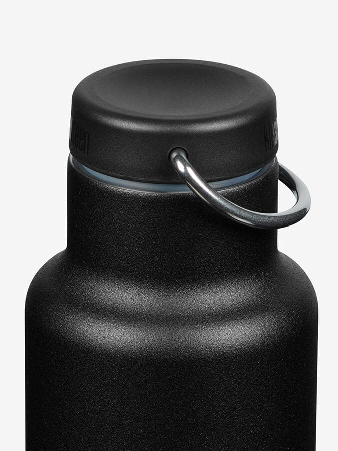 Klean Kanteen 20oz Vacuum Insulated Stainless Steel Water Bottle with Loop Cap | Leakproof & BPA-Free | Perfect for Hiking, Gym & Everyday Use