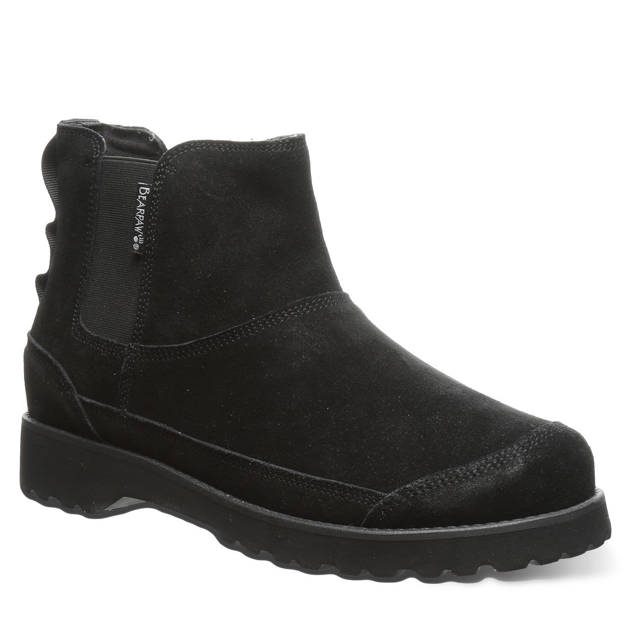 BEARPAW Men's Nick Boot - Classic Suede Winter Boots for Men | Comfortable & Warm Snow Boots | Perfect for Hiking, Outdoor Activities & Cold Weather