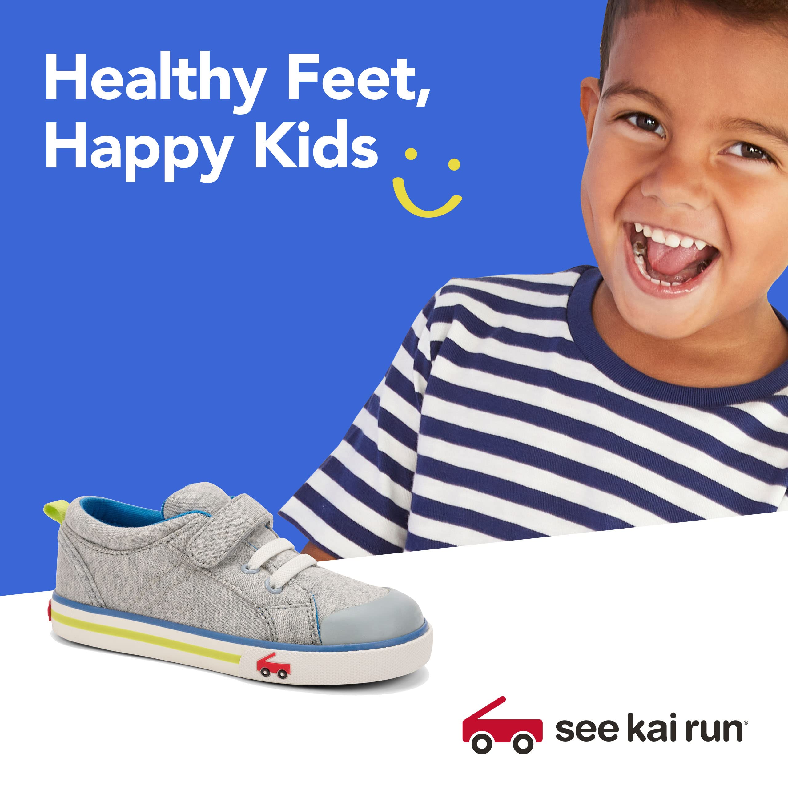 See Kai Run Tanner Sneakers for Kids - Comfortable & Stylish Toddler Shoes for School, Play & Everyday Wear