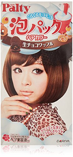 DARIYA Palty Bubble Pack Hair Color - Chocolate Waffle Brown | Easy DIY Home Hair Dye Kit for Smooth & Shiny Results | Perfect for Brunettes & Dark Hair Touch-Ups