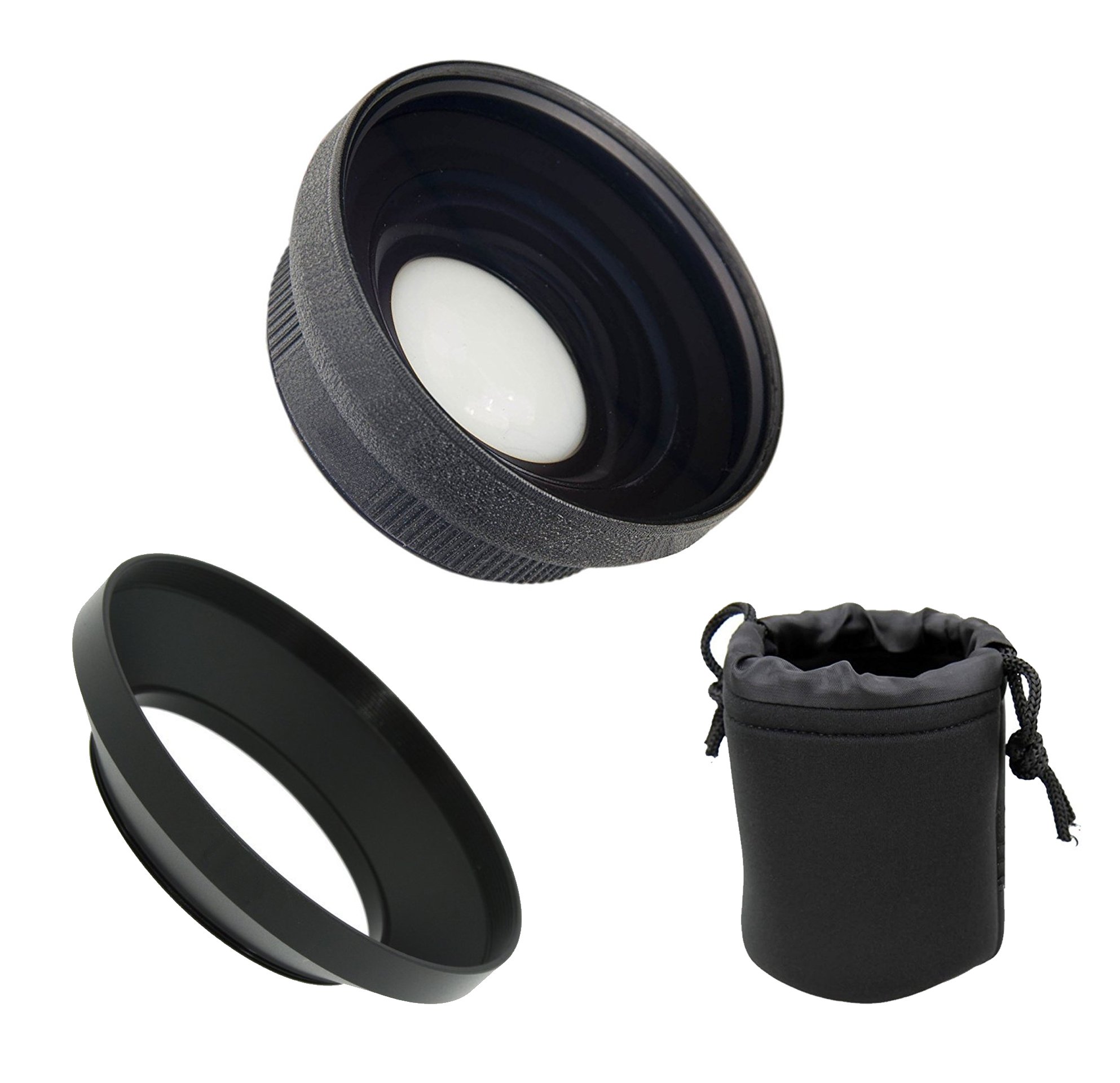 Ultra Wide Angle Conversion Lens for Sony Cyber-Shot DSC-RX10 II - Low Profile HD High Quality Camera Lens | Perfect for Landscape, Architecture & Group Photography