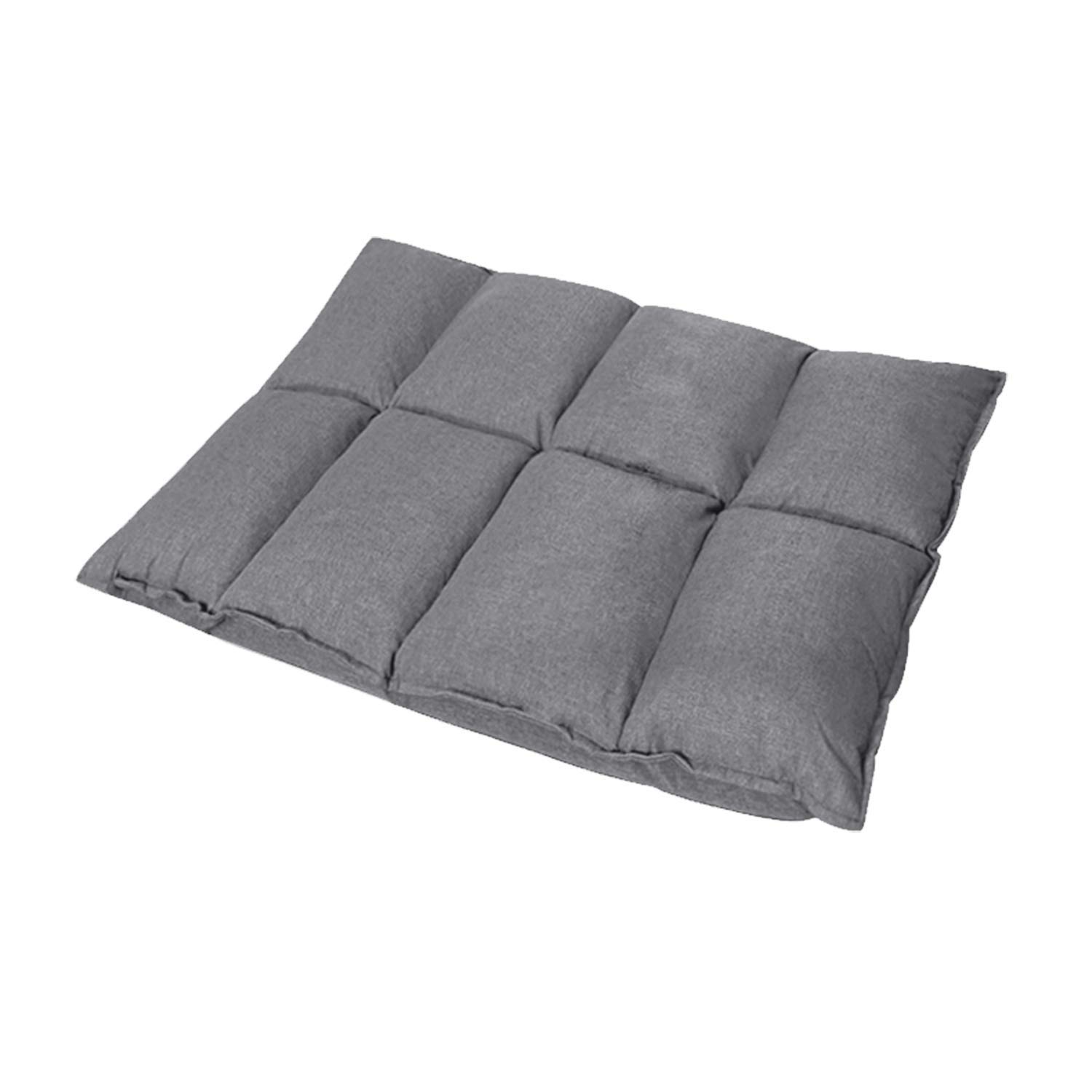 Jerry & Maggie Adjustable Folding Sofa Bed - Ultra Grey Lazy Couch for TV Watching, Gaming & Napping | Comfortable Futon Set for Small Spaces, Living Room & Bedroom