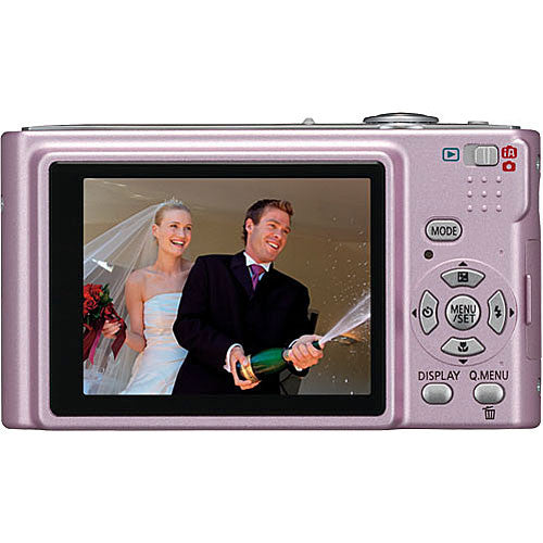 Panasonic Lumix DMC FS3 12.1MP Digital Camera with 3x Optical Zoom - Compact & Lightweight (Pink) - Perfect for Travel Photography, Vlogging & Everyday Use
