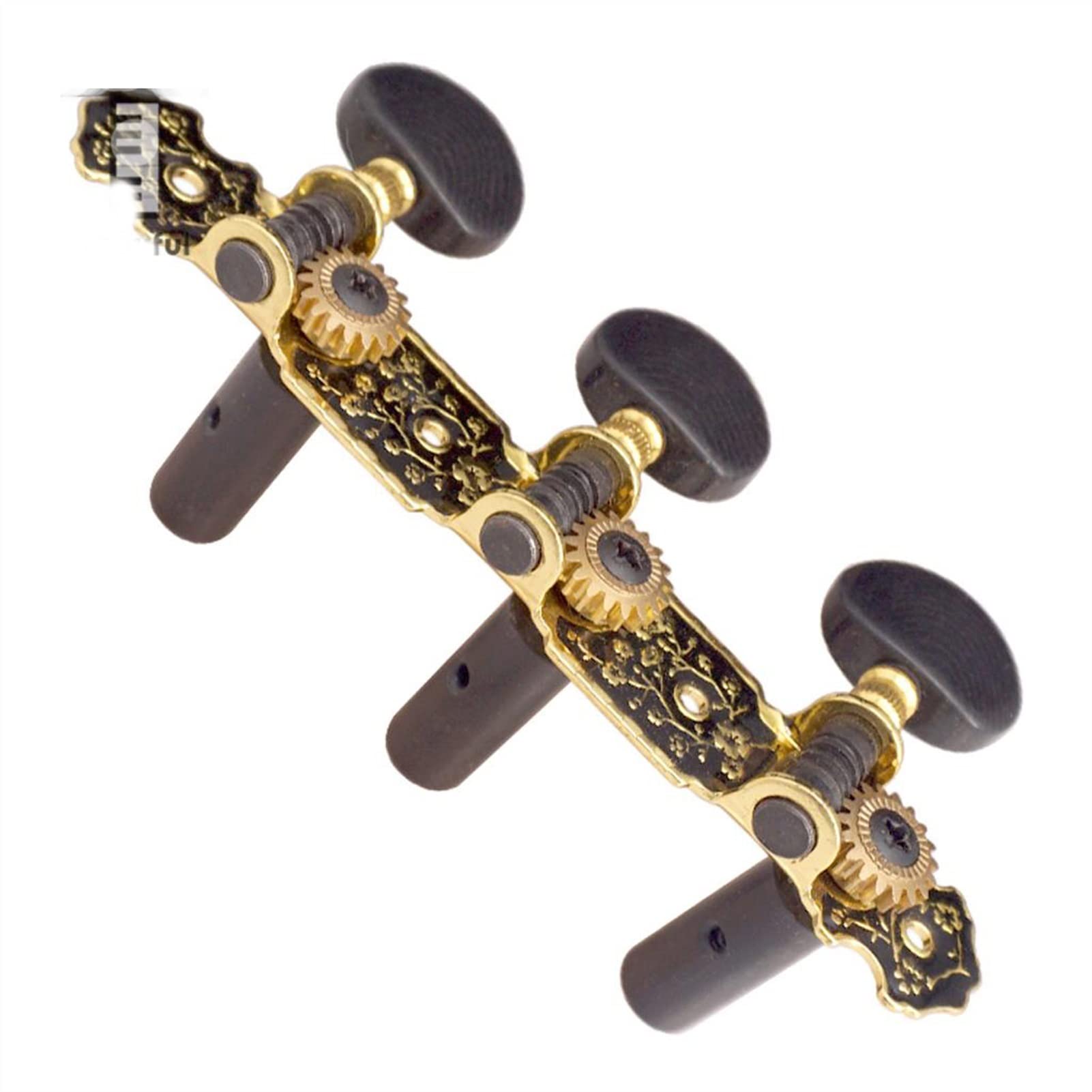 Classical Guitar Tuning Pegs - 1 Pair Premium Machine Heads Tuners for Acoustic & Electric Guitars | Perfect for String Replacement & Maintenance | Ideal for Musicians, Guitar Repair & DIY Projects