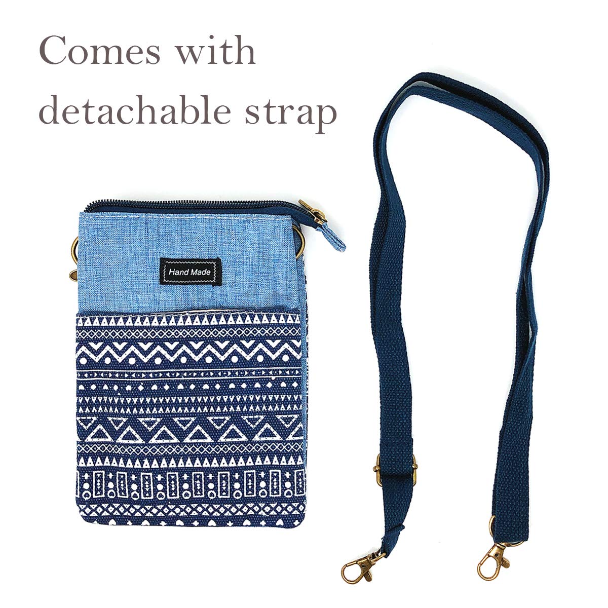 Bowbear Small Crossbody Phone Purse for Women - Stylish & Lightweight Cellphone Shoulder Bag for Everyday Use, Travel, Shopping & Outings