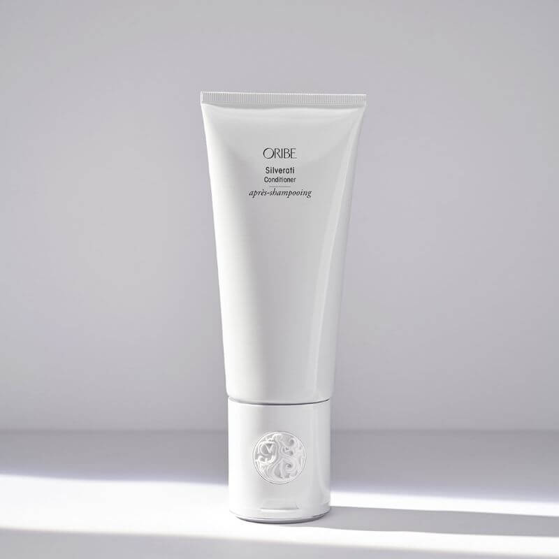 Oribe Silverati Shampoo for Blonde & Gray Hair - Purple Toning Mask to Neutralize Brassiness & Brighten Hair - Perfect for Salon & Home Use