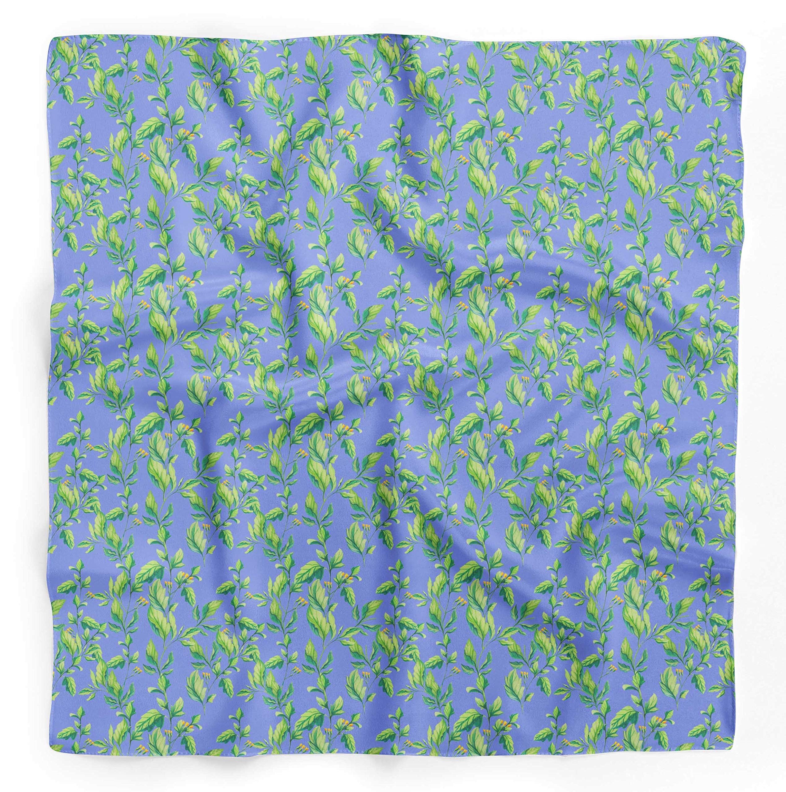 Bimba Printed Pure Silk Scarf - Women's Fashion Hair Wrap, Neck Scarf & Head Bandana - Elegant Accessory for Daily Wear, Travel & Special Occasions