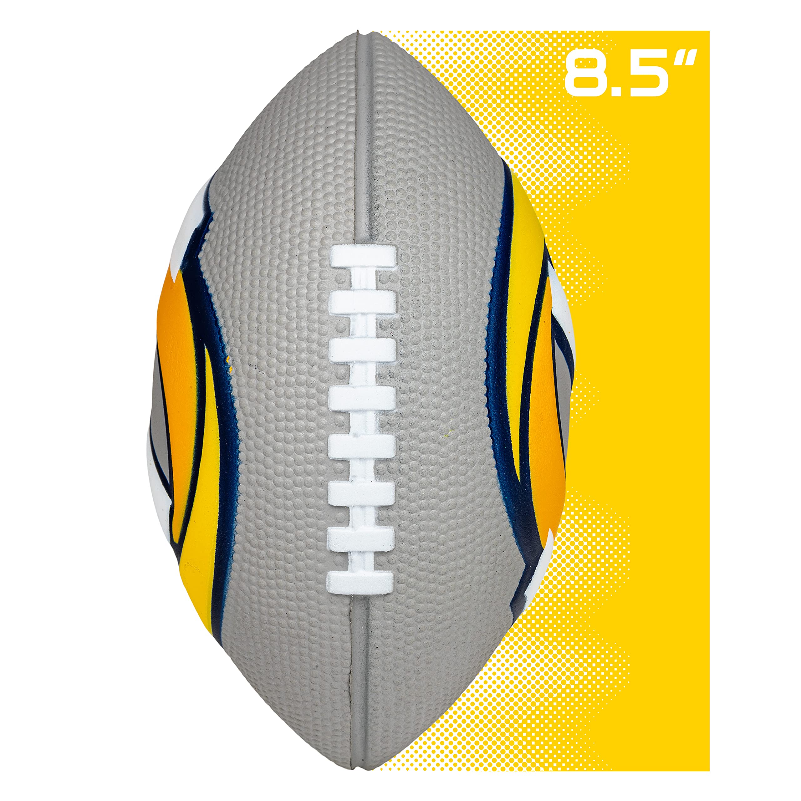 Franklin Sports Youth NFL Football Set with Air Pump - 8.5
