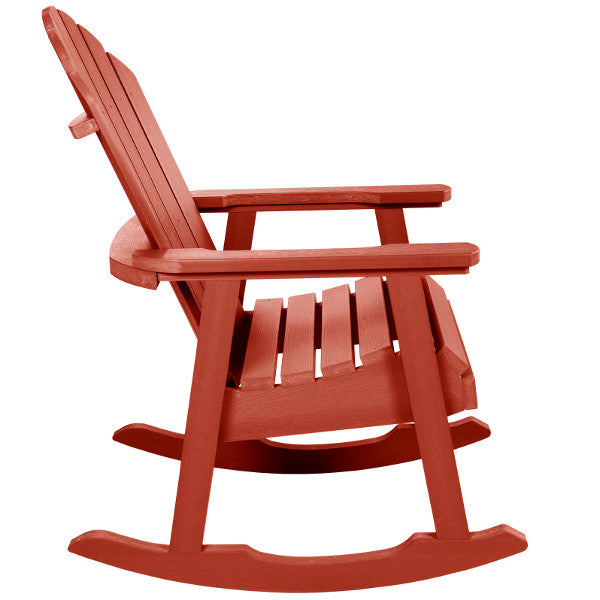 Hamilton Rocking Chair - Comfortable Wooden Rocking Chair for Living Room, Nursery & Porch - Classic Design with Padded Seat & Backrest - Perfect for Relaxing, Nursing & Reading
