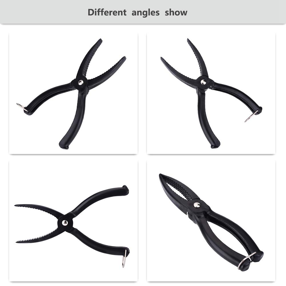 **Cocoarm Fishing Pliers - Saltwater Hook Remover & Fish Lip Holder with ABS Grip - Durable Fishing Gear Tool for Saltwater & Freshwater Angling - Perfect for Catch & Release, Tackle Setup, and Boat Fishing**