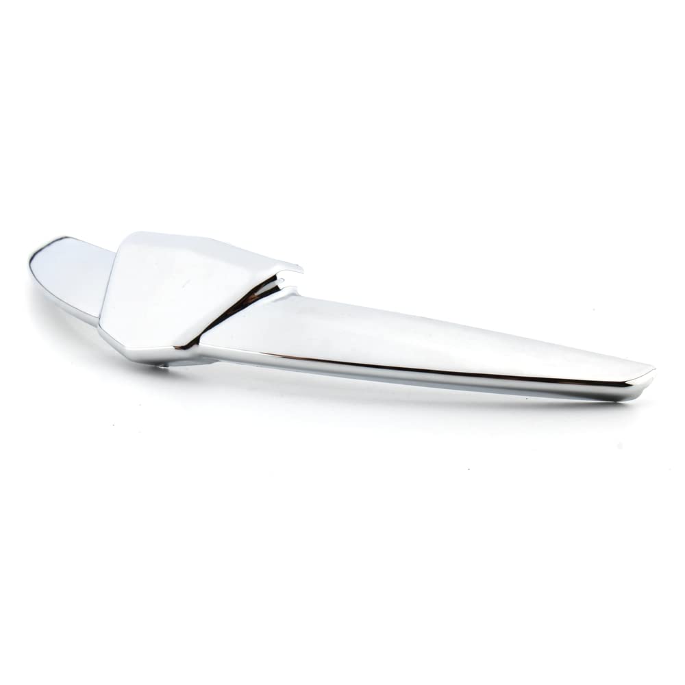 Chrome Motorcycle Fender Tip Trim Cover for Honda Goldwing GL1800 2018-2021 - Front/Rear Decorative Accessory - Enhances Style & Protection for Cruiser Bikes