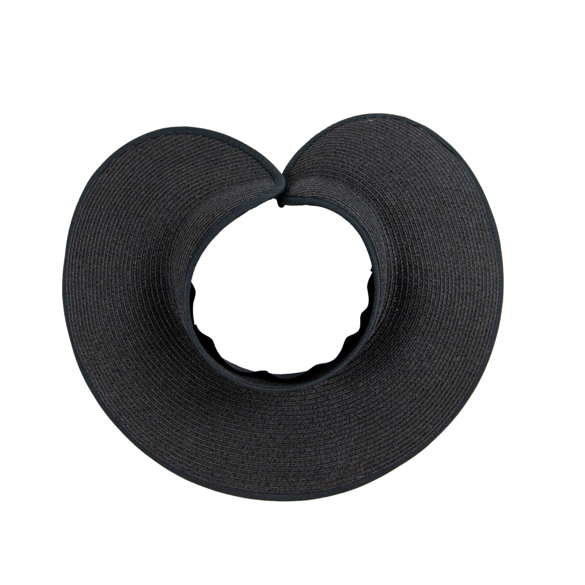 Waterproof Roll Up Visor for Women - Sun Protection Hat with Adjustable Headband - Perfect for Hiking, Running, Beach & Outdoor Activities