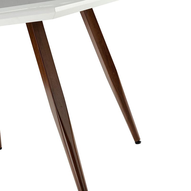 Modern Dresden Square Dining Table - Solid Wood Kitchen Table for 6 - Perfect for Family Dinners & Entertaining Guests