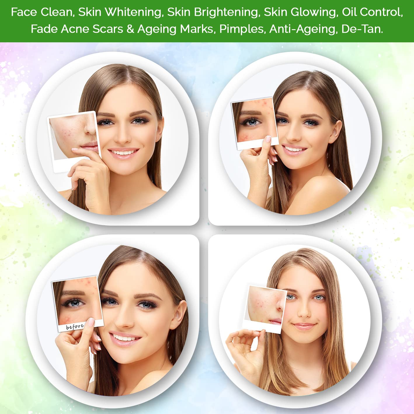 Organic Orange Peel Powder for Skin Care - 100% Pure Natural Face Mask, Whitening Treatment, Dark Spot & Acne Remedy | Edible for Drinking & Cooking | Vegan, Gluten-Free Beauty & Wellness Product