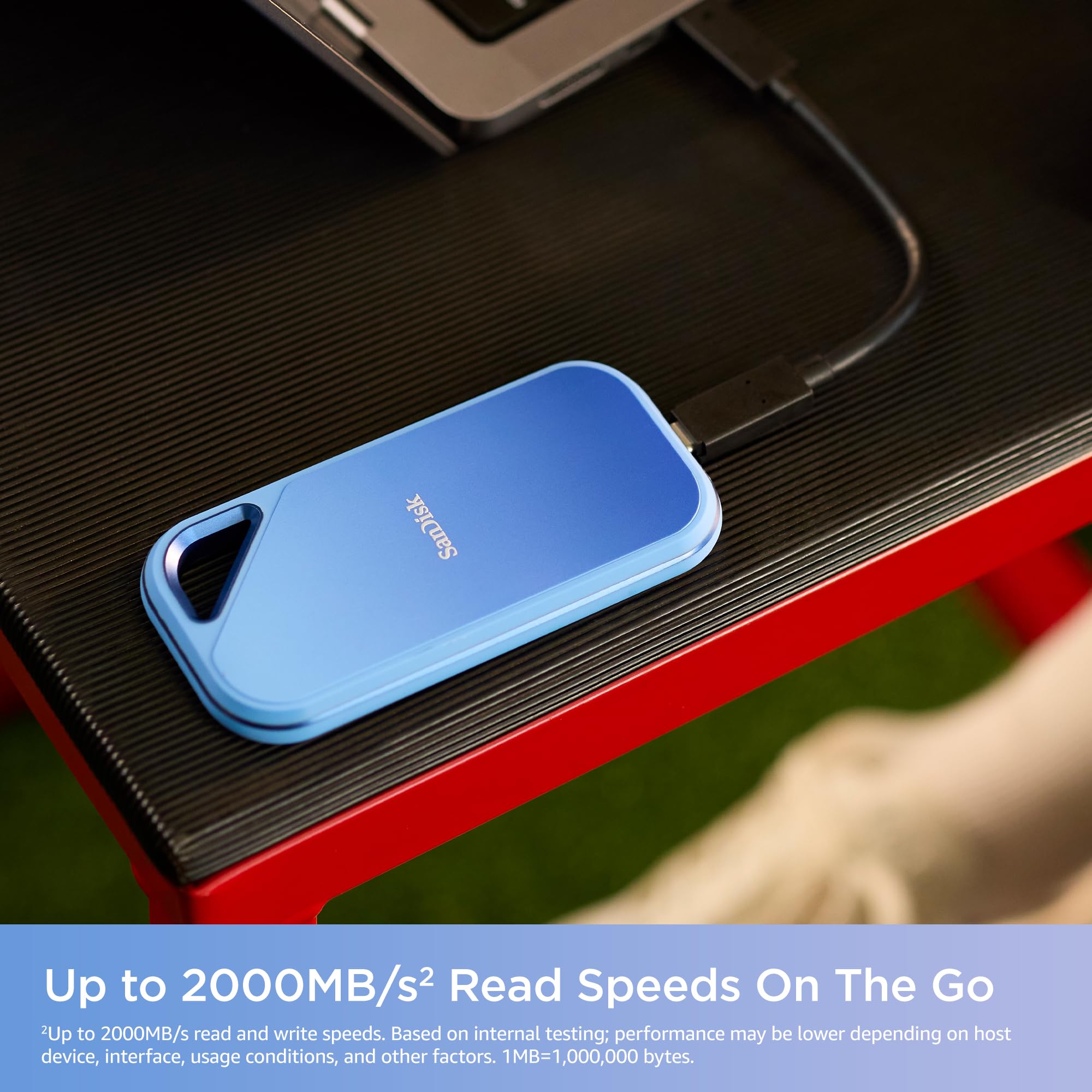 SanDisk 4TB Creator Pro Portable SSD - High-Speed 2000MB/s USB-C External Drive - Water & Dust Resistant (IP65) - Perfect for Photographers, Videographers & Content Creators on the Go