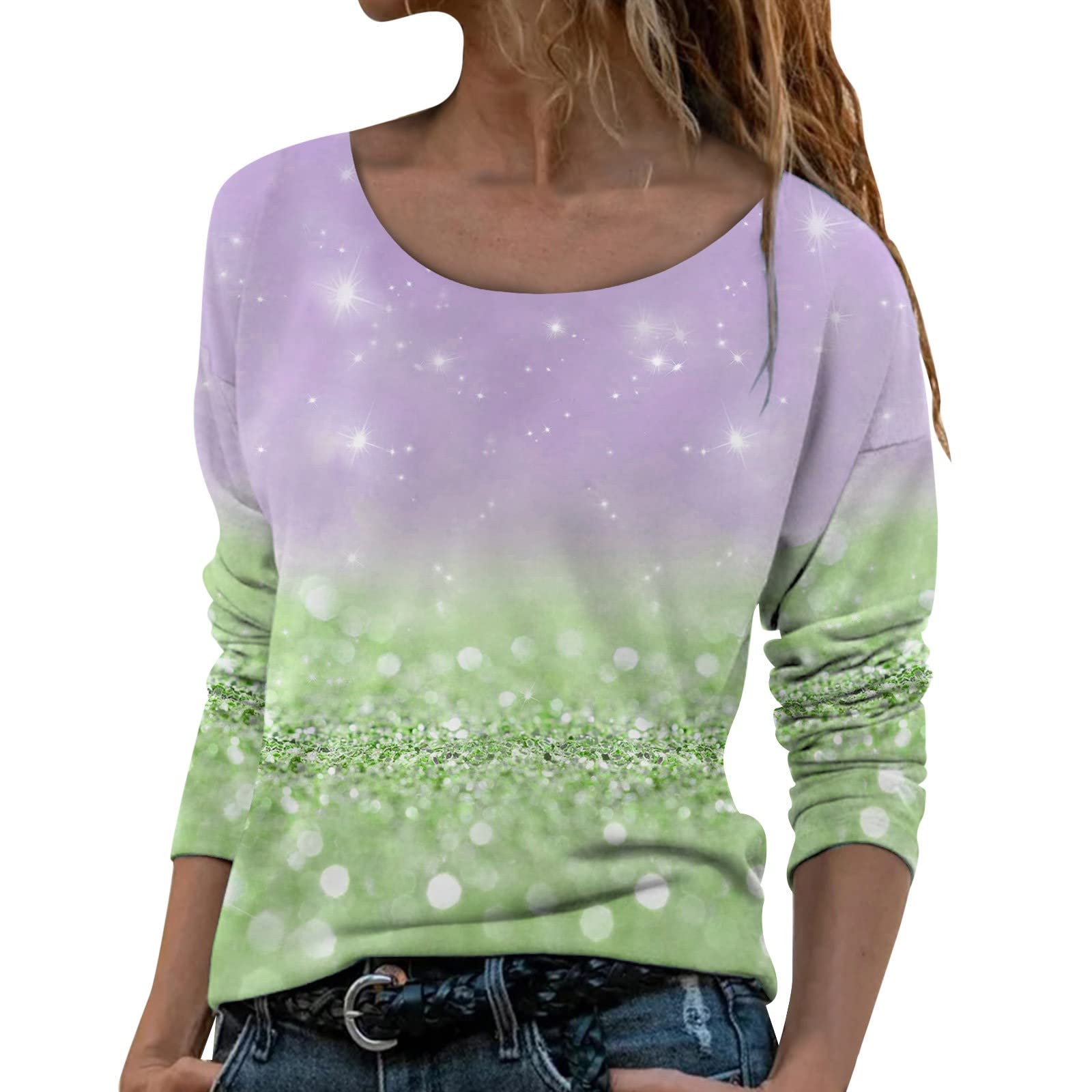 Women's Vintage Floral Printed Blouses & Tops - Slim Fit Retro Tunic Tops for Fall 2022 | Casual & Dressy Style for Office, Date Night & Special Occasions